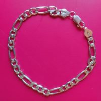 Pulsera tipo cartier de plata 925